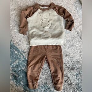 Carter’s moose outfit. Super soft. 2T